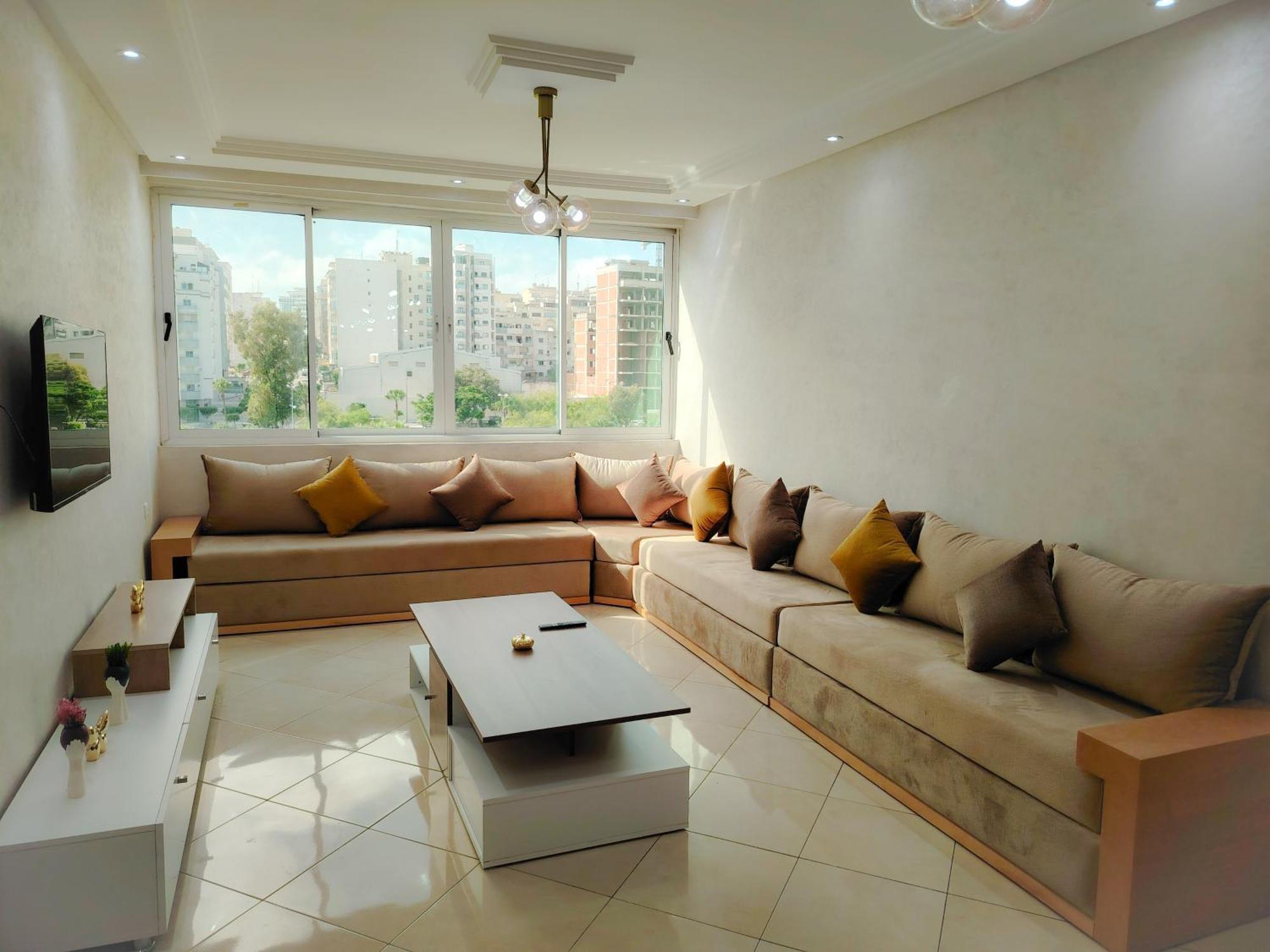 Nouveau Appartement Prestige Avec Vue Paronamique Tânger Exterior foto
